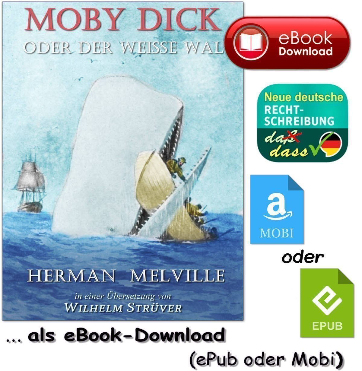 Narrativa: Moby Dick, H. Melville - eBook deutsch – Nuovo (secondo la descrizione) da Winterthur venduto da Xandresa