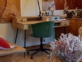Maisons du Monde Schreibtisch aus Holz mit Metallbeinen – Vi