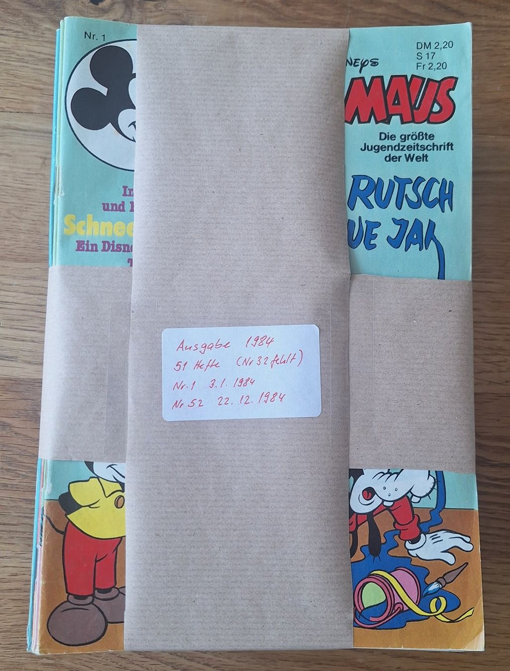 Comics: Micky Maus Hefte Jahressammlung 1984 – Gebraucht aus Schaffhausen von Hottschili 1