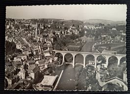 FRIBOURG 1963 - FLUGAUFNAHME - EINIGE MANGEL