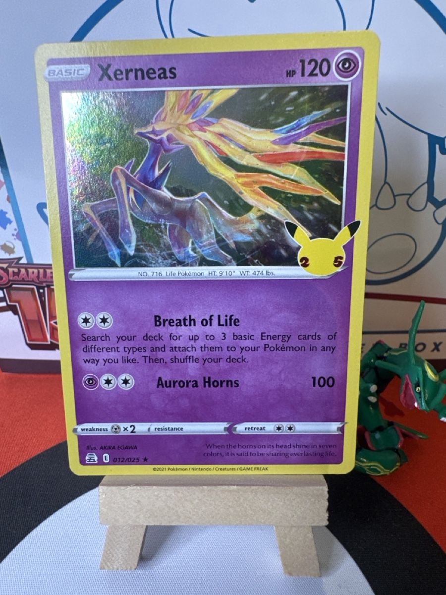 Pokémon Carte collezionabili: POKÉMON / Xerneas / Celebrations – Usato da Herzogenbuchsee venduto da TCG-High-Quality