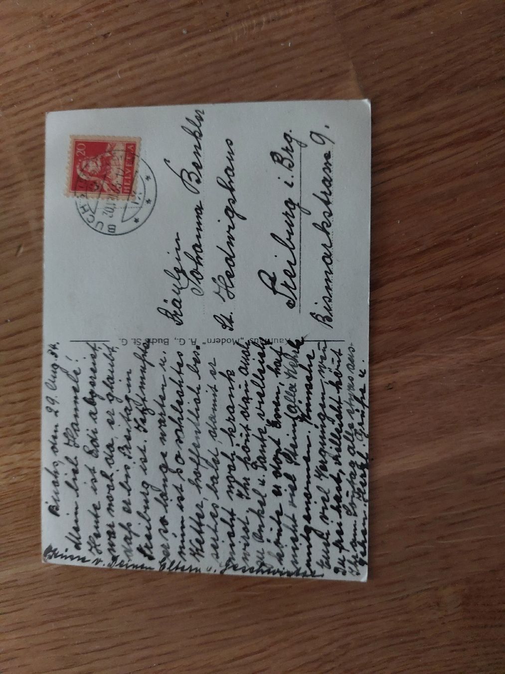 Cartes postales: Postkarte, Schloss Werdenberg Buchs 1934 – D'occasion à Zürich par akl_n6fp 1