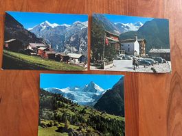 Lot mit 3 Postkarten Ried/grächen  ungelaufen  (M597)