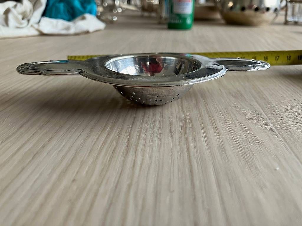 Komplettküchen: Elegante Colino da Tè Vintage in Argento – Gebraucht aus Origlio von Zeto.81 1