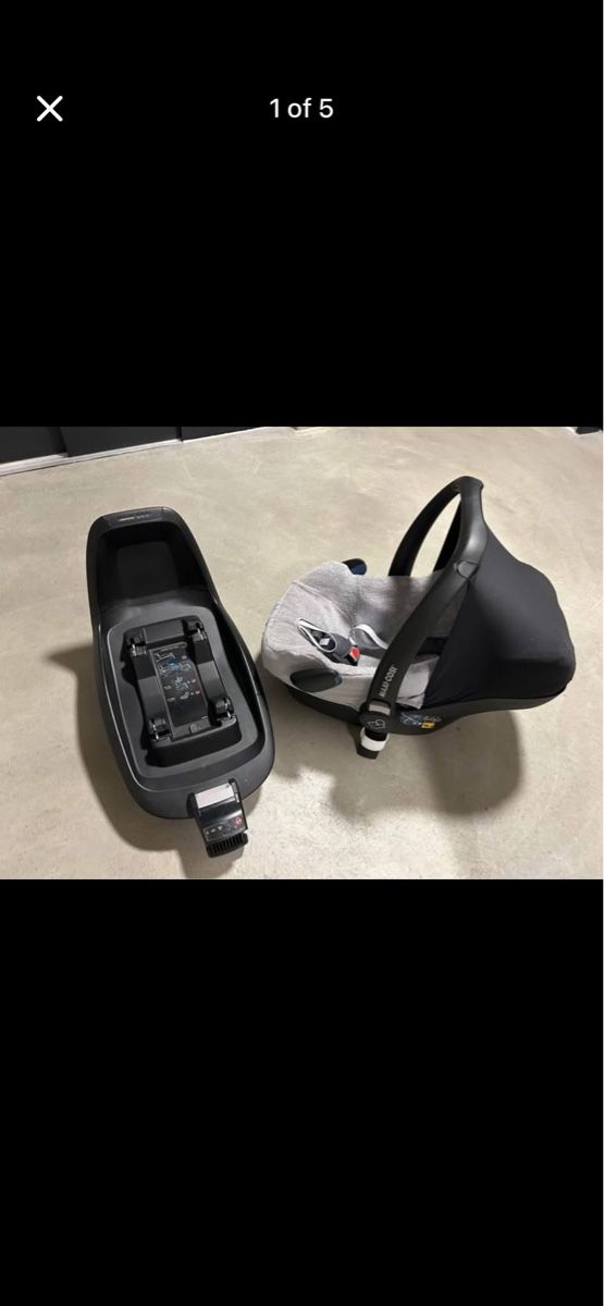 Maxi-Cosi Seggiolini per auto: Maxi Cosi with Isofix, baby adapter - child 0-24 months – Usato da Basel venduto da mar_hfn6 4