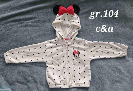 Kapuzenjäggli Grösse 104 Minnie Maus