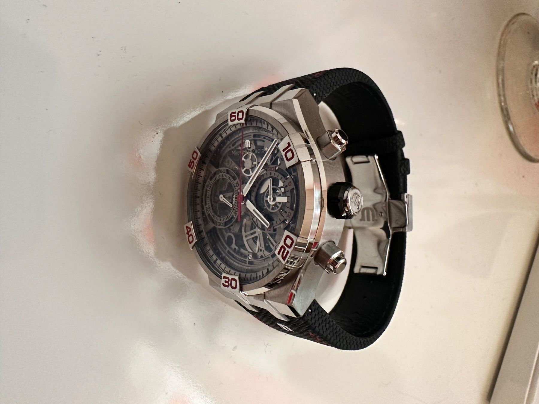 Maurice Lacroix Orologi: Maurice Lacroix Aikon Skeleton Mahindra Racing – Nuovo (secondo la descrizione) da Pomy venduto da ltghost 3