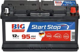 BIG Start-Stop AGM 12V 95Ah Autobatterie