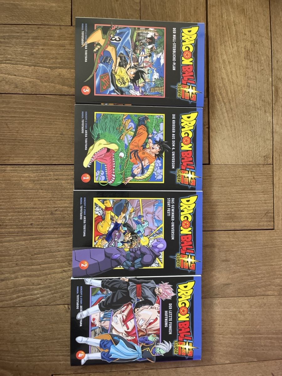 Comics: Dragonball super band 1-4  – Neu (gemäss Beschreibung) aus Zürich von Rub_2xrz