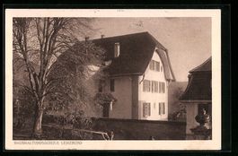 Lenzburg, Blick auf die Haushaltungsschu