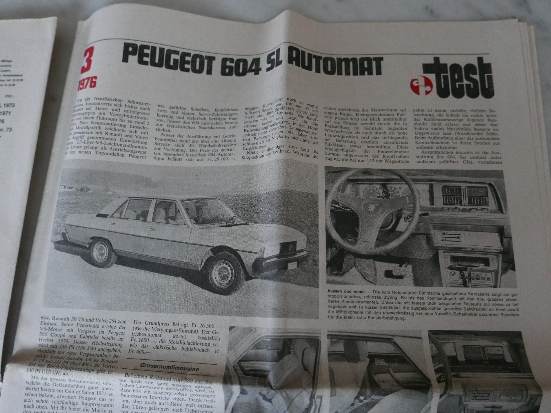Riviste & Magazine: Automobil Revue 1976 – Usato da Rotkreuz venduto da nigal 4