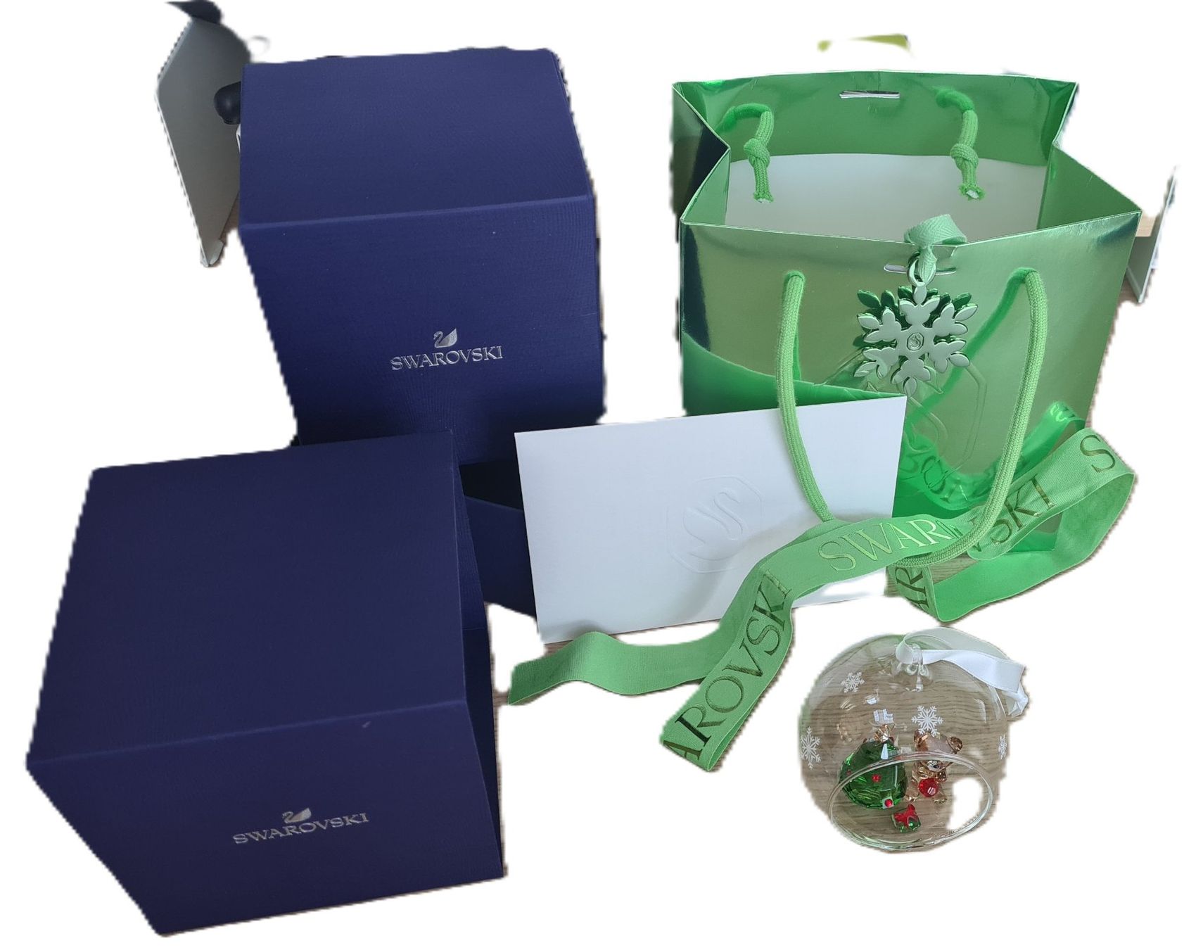 Swarovski Tutte le decorazioni: Swarovski Weihnachtskugel 5533942 Joyful Ornaments – Nuovo e nell'imballaggio originale da Zürich venduto da Agios 4