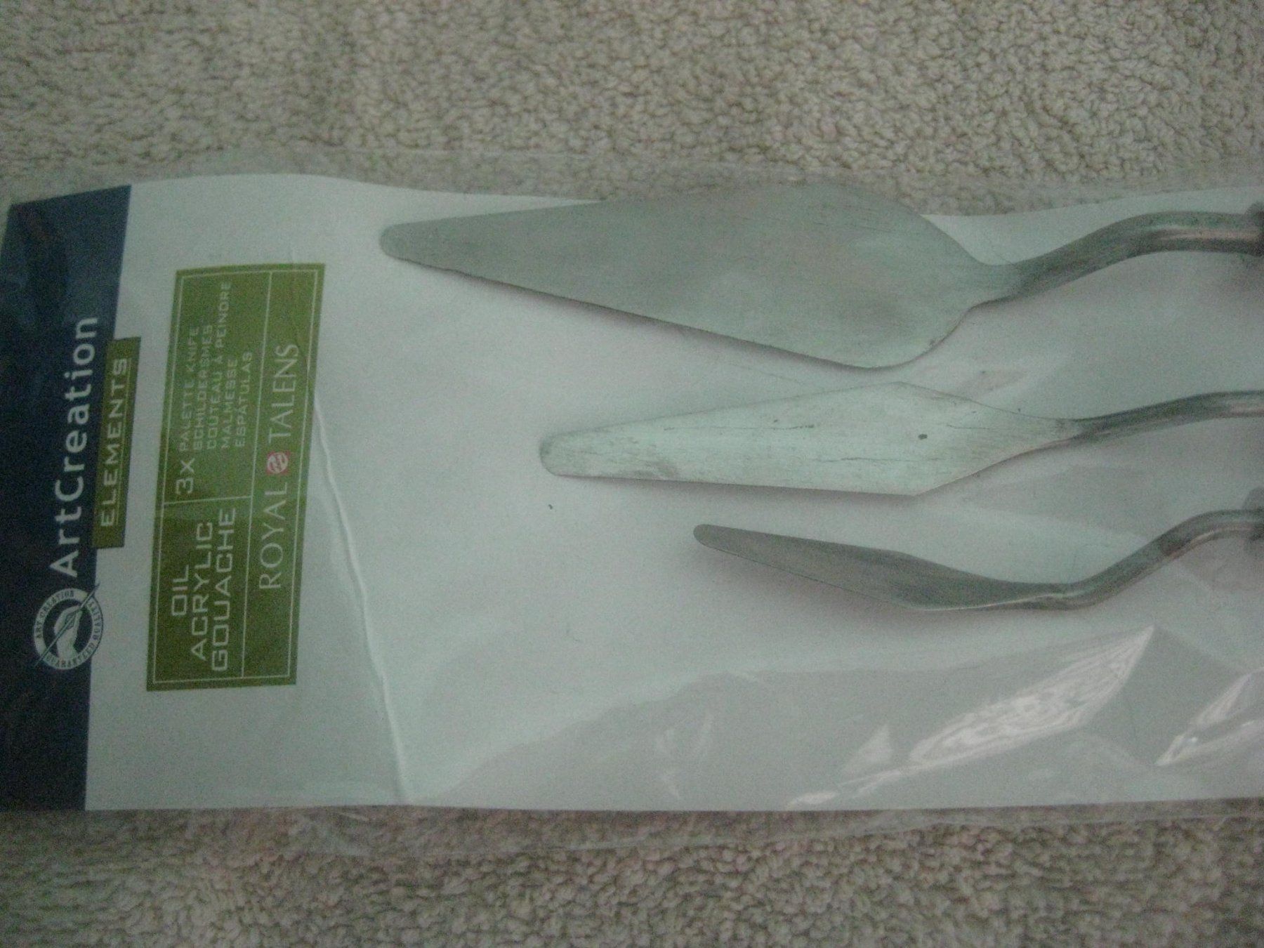 Pinsel: KNIFE  OIL ACRYLIC  PALETE – Neu und originalverpackt aus Uster von flocke1 2