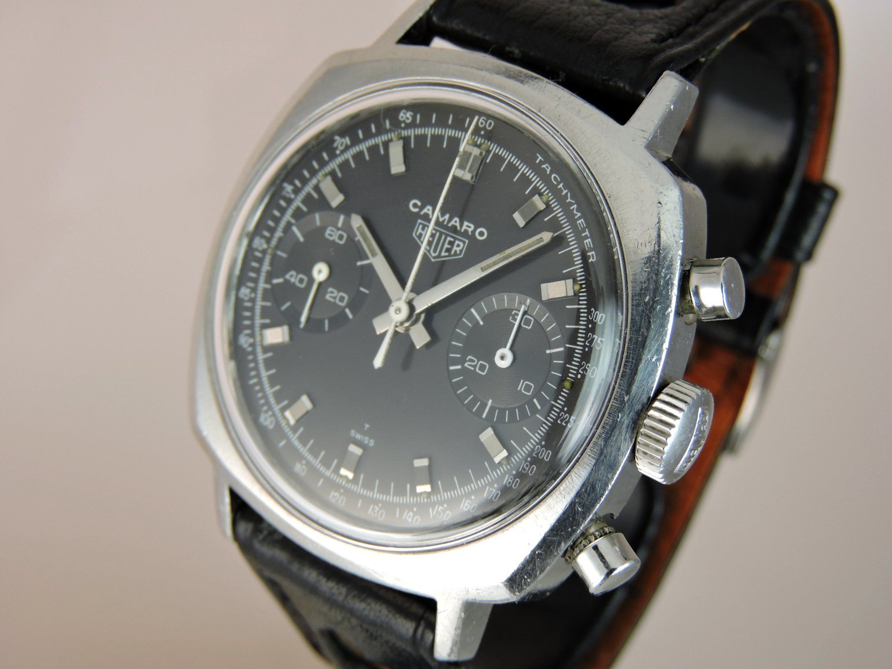 Tag Heuer Uhren: 1969 Heuer Camaro 7743 NT cal.7730 - Serviced – Gebraucht aus Bern von Vintage-Oyster 4