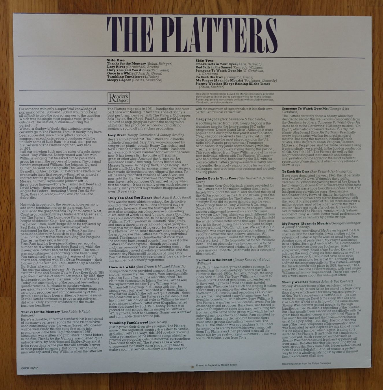 Dischi in vinile: The Platters – T6 – Usato da Sessa venduto da discoverymedia 1