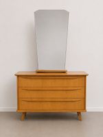 Mid Century Kommode mit Spiegel, vermutlich 1950er Jahre