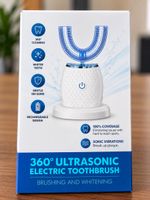 Ultraschall Zahnbürste 360 Grad weiss neu in OVP