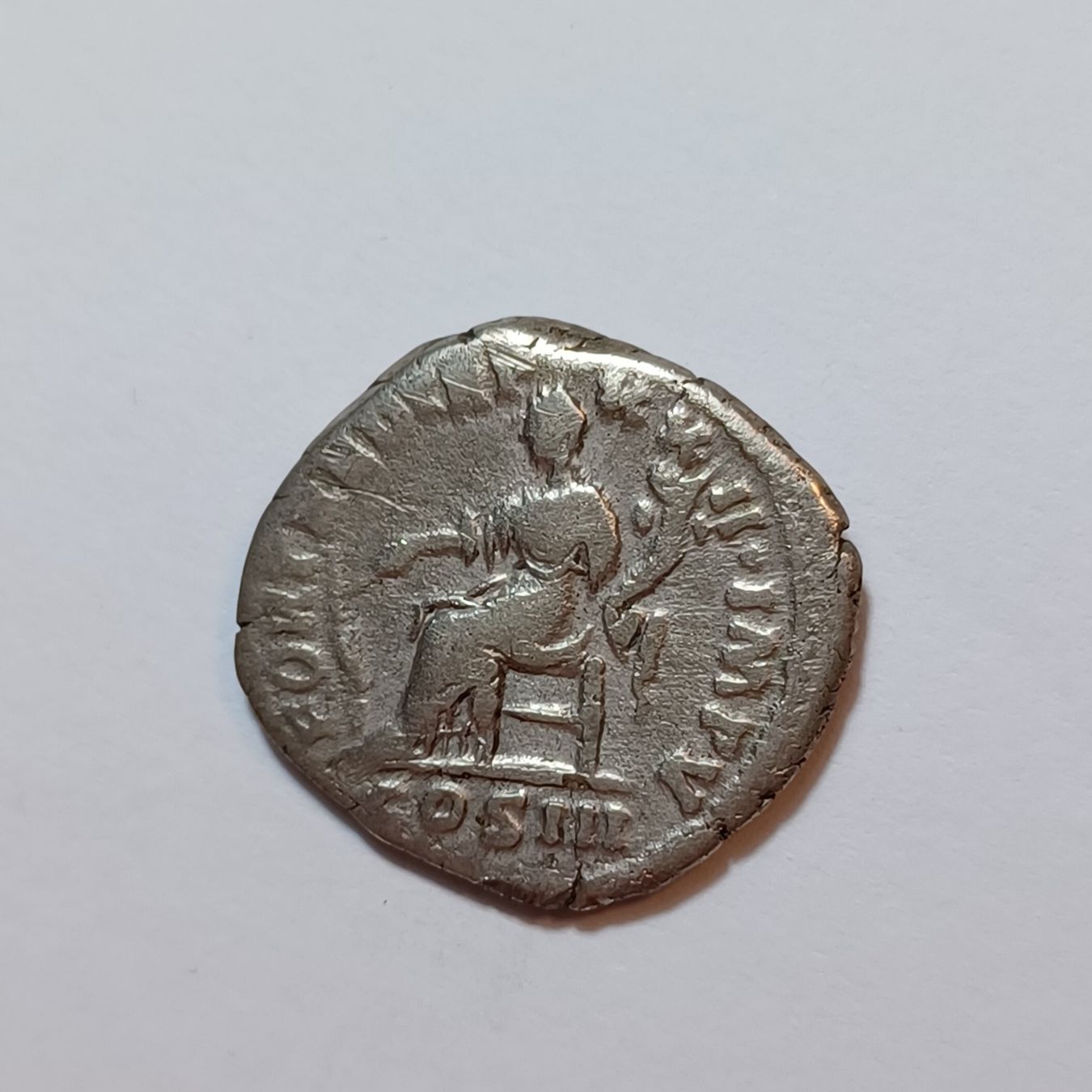 Alle Münzen: Denarius Marcus Aurelius (161-180) Römisches Reich – Gebraucht aus Pfäffikon ZH von Antike_Muenzen 1