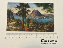 Postkarten Tessin Ticino Lugano Monte S. Salvatore 1914