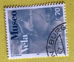 Nr.1023 GESTEMPELT Wiedereröffnung Museo Vela 2001  