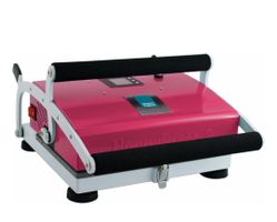 Happy Fabric HappyPress 2.1 Transferpresse pink neuwertig