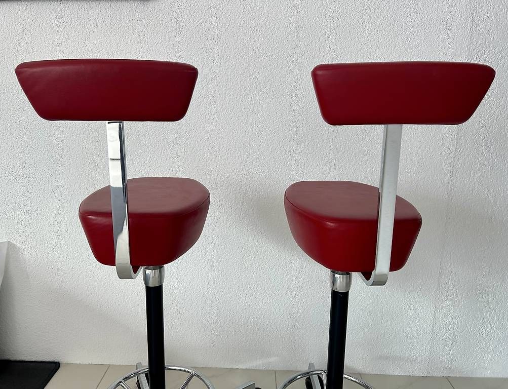 Sedie: Vitra, Nelson Perch Stuhl in rot - selten – Usato da Muttenz venduto da schafno1 2