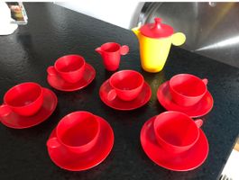 Sigg Puppengeschirr Spielküche Geschirr Kaffeetassen Teller