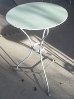 Jugendstil Gartentisch 50cm verzinkt  guter Zustand