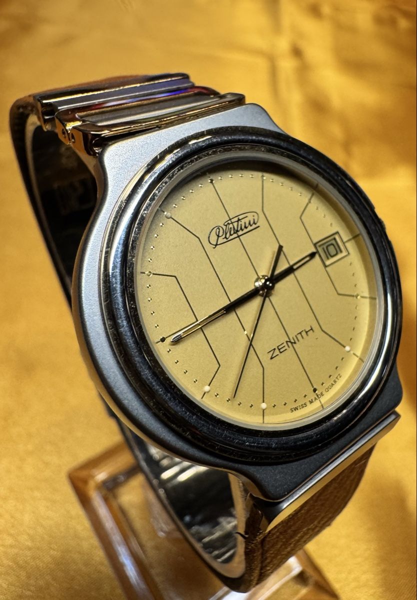 Zenith Uhren: Vintage NOS Zenith Platini neuwertig – Gebraucht aus Untersiggenthal von TimeandShine 2