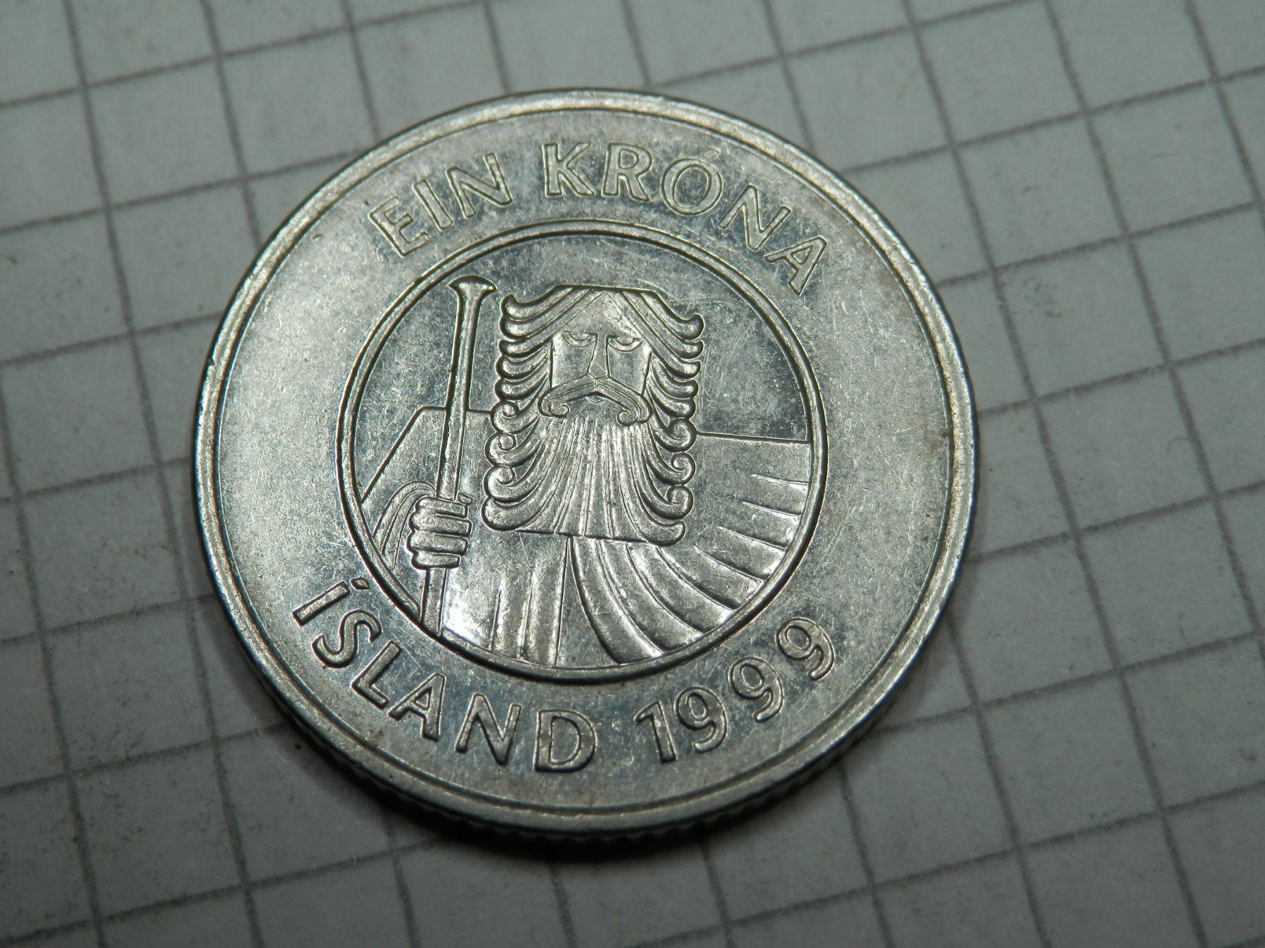 Tutti le monete: Island  5 Kronen, 1999 – Usato da Weiach venduto da weiach81 1