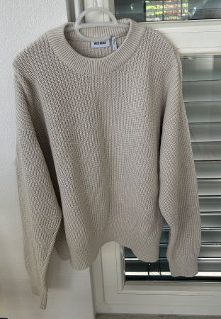 WEEKDAY Strickpullover, Beige, Gr. L, Top Zustand!