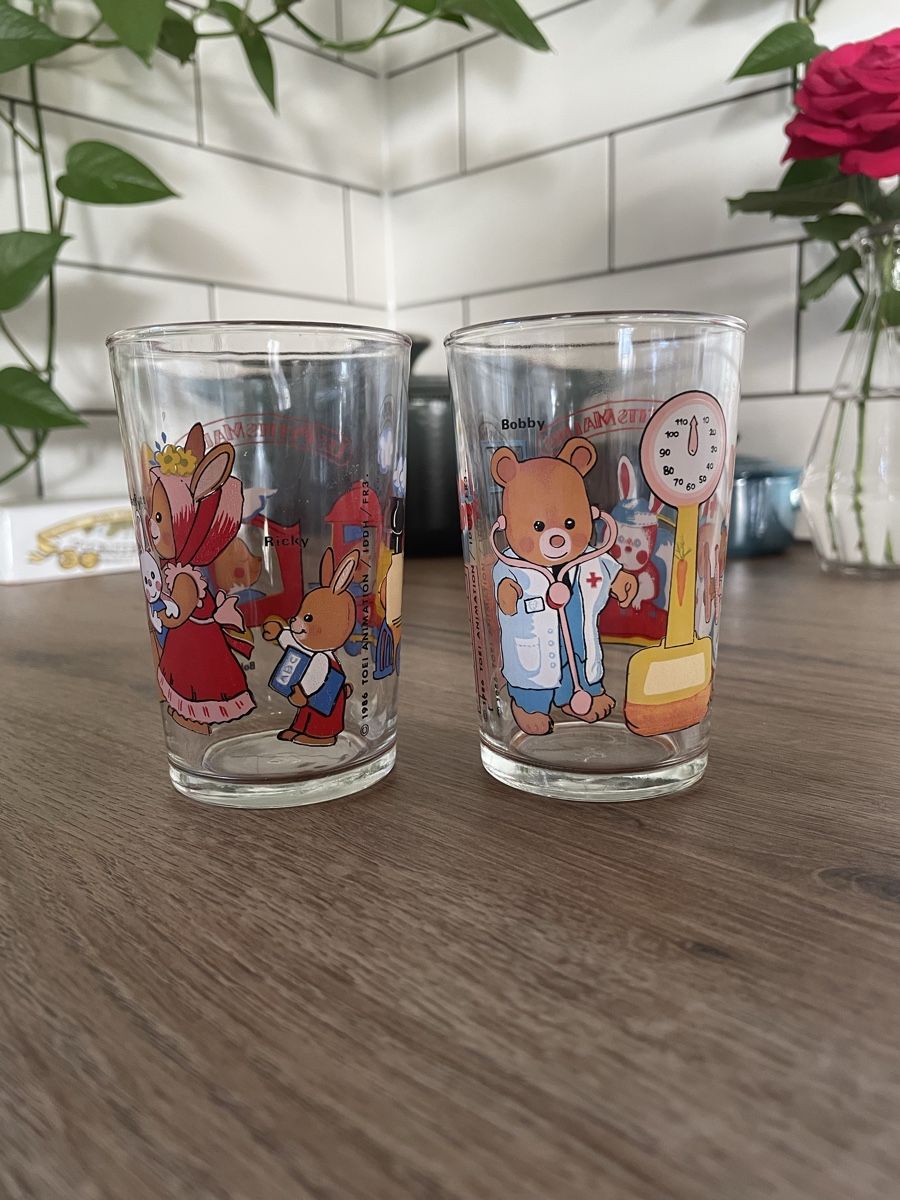 Bicchieri: Verres moutarde "Les Petits Malins" FR3 1986 – Usato da Lonay venduto da ju-71 1