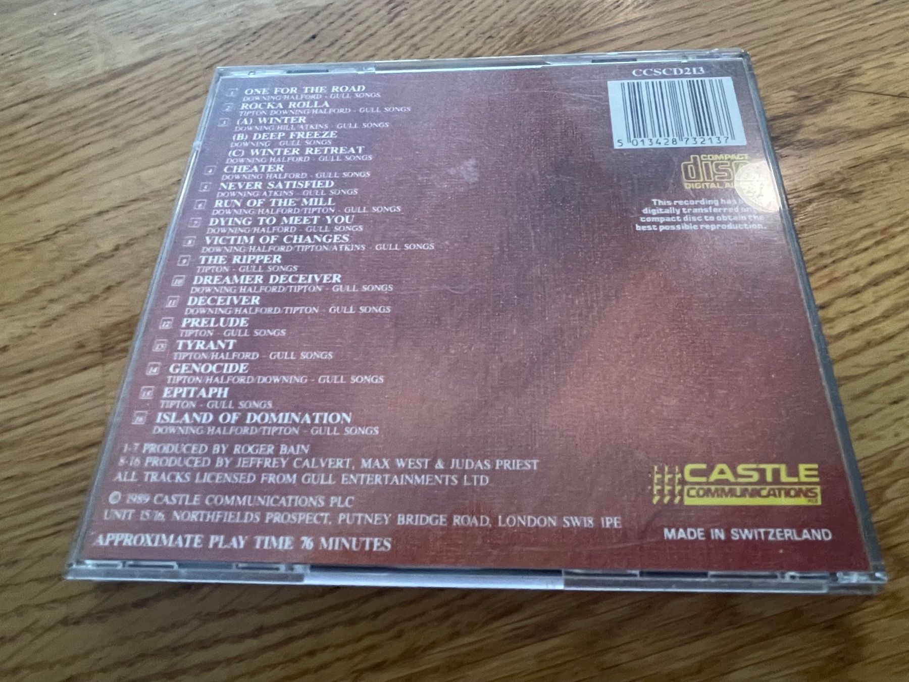 CDs: Judas Priest – Gebraucht aus Muri b. Bern von AdidasCollector 1