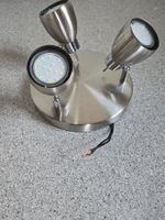 Verstellbare LED Deckenlampe, Top Zustand, Metall!