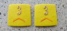 *** Patten /Schulterschlaufen mit Nummer ***
