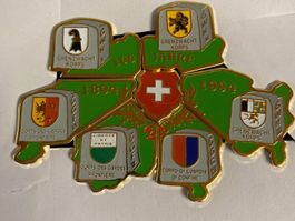 PIN'S - 7 PIECES  - SUISSE 1894 - 1994 - 100 ANS