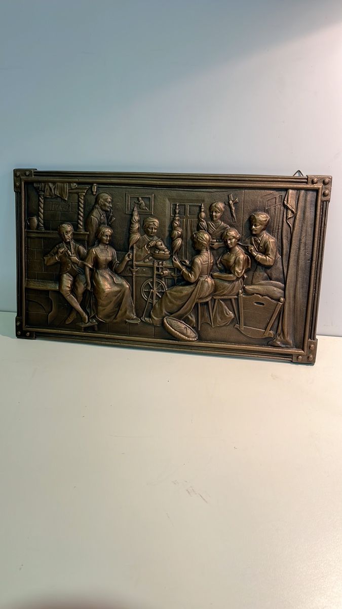 Skulpturen & Statuen: Antike Wandrelief, Bronzeguss(bronze) – Gebraucht aus Künten von Schnaepplihuus