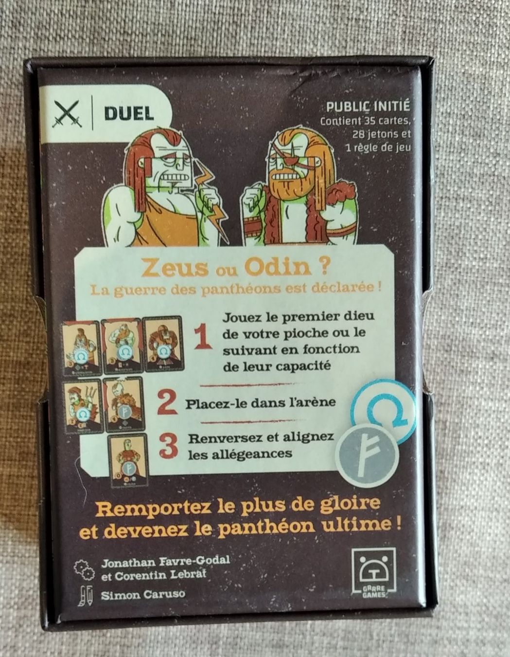 Giochi: Mythic Arena - Jeu de société neuf – Nuovo (secondo la descrizione) da Aigle venduto da Colargolator 1