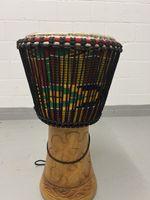 Afrikanische Djembe Trommel aus Ghana Handgefertigt Top