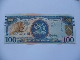 Trinidad und Tobago 100 Dollar 2006, P-51, Wie Neu
