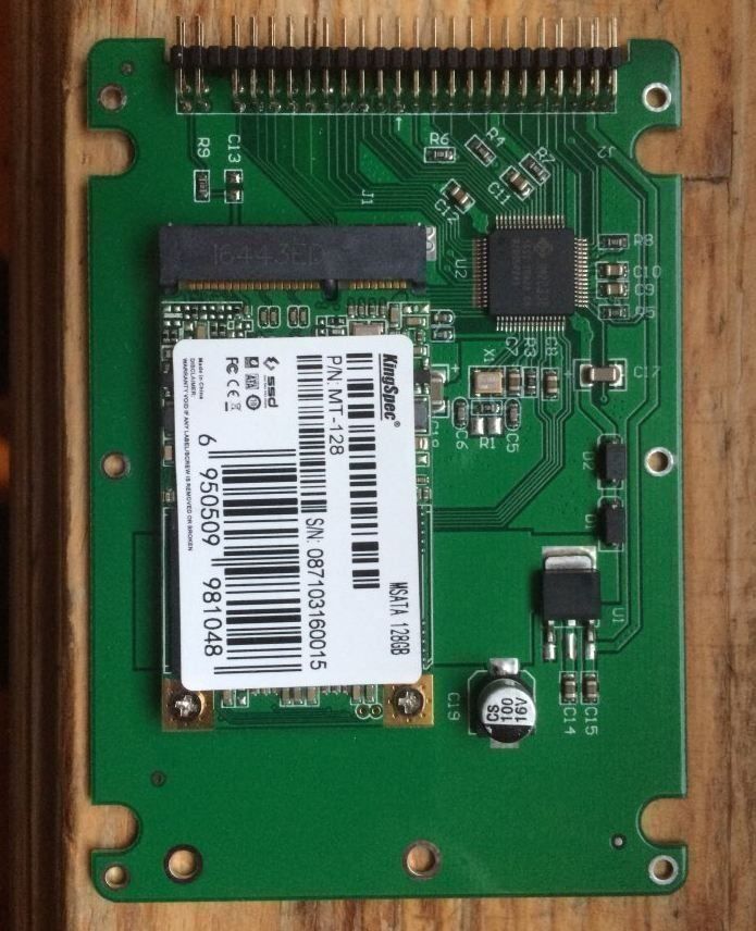 Laufwerke & Adapter: mSATA zu 2,5Zoll PATA/IDE Adaptergehäuse – Neu und originalverpackt aus Unterägeri von RmOnline 4