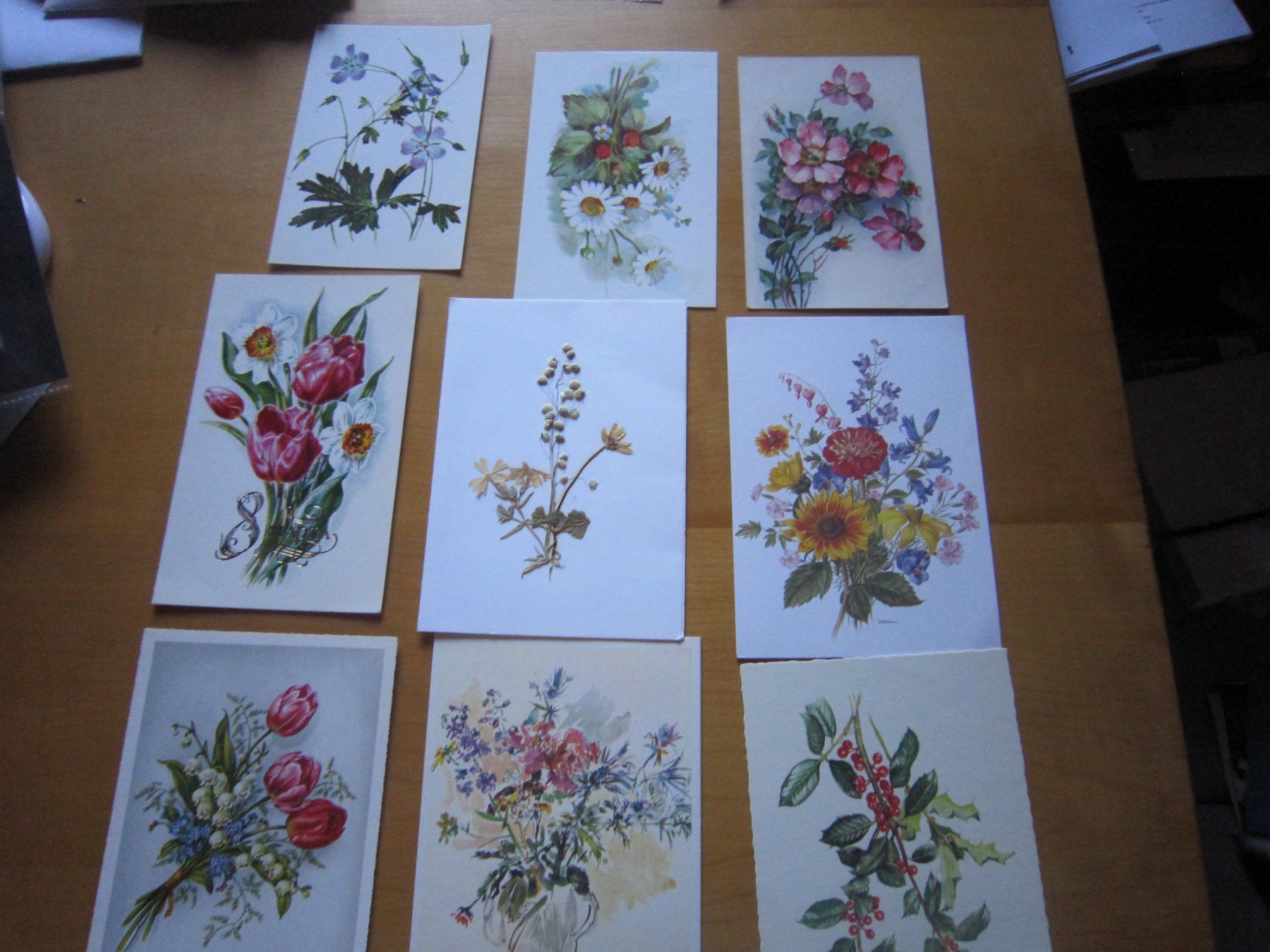 Cartes postales: No 2 Postkarte Blumen 1925 – D'occasion à Gordola par Polentaefung
