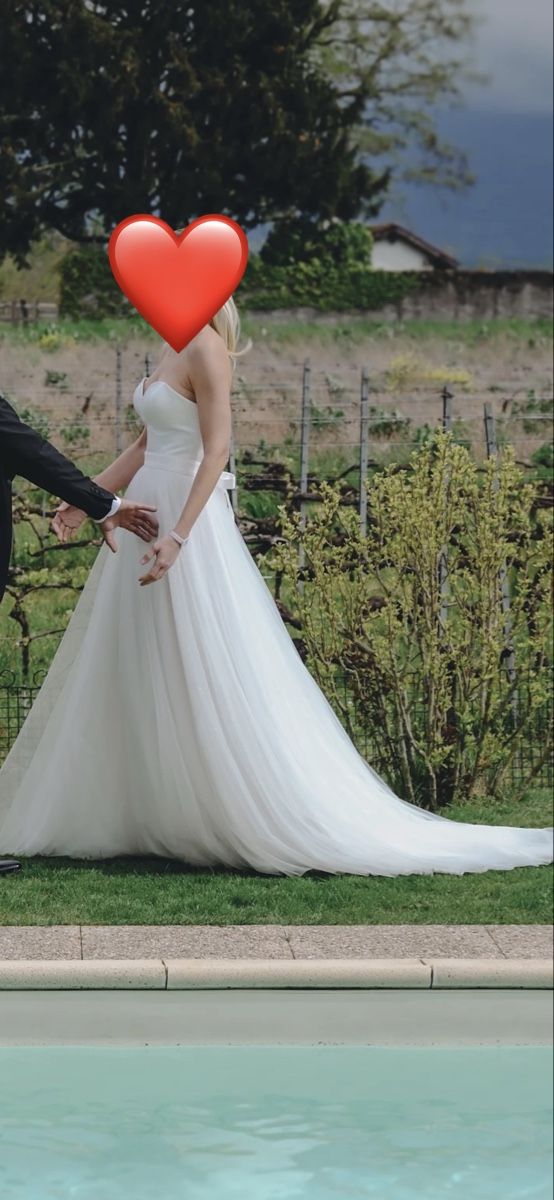 Vestiti: Robe de mariée - Taille S 36-38 – Nuovo (secondo la descrizione) da Commugny venduto da rus_my8v 7