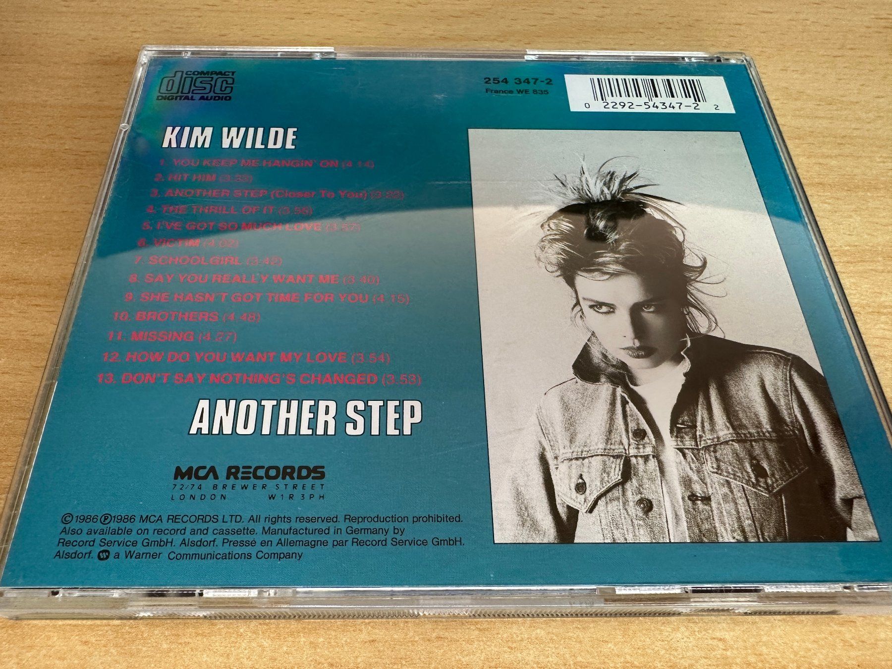 CD: Kim Wilde – Another Step – Usato da Rikon im Tösstal venduto da Alpenmutz 1