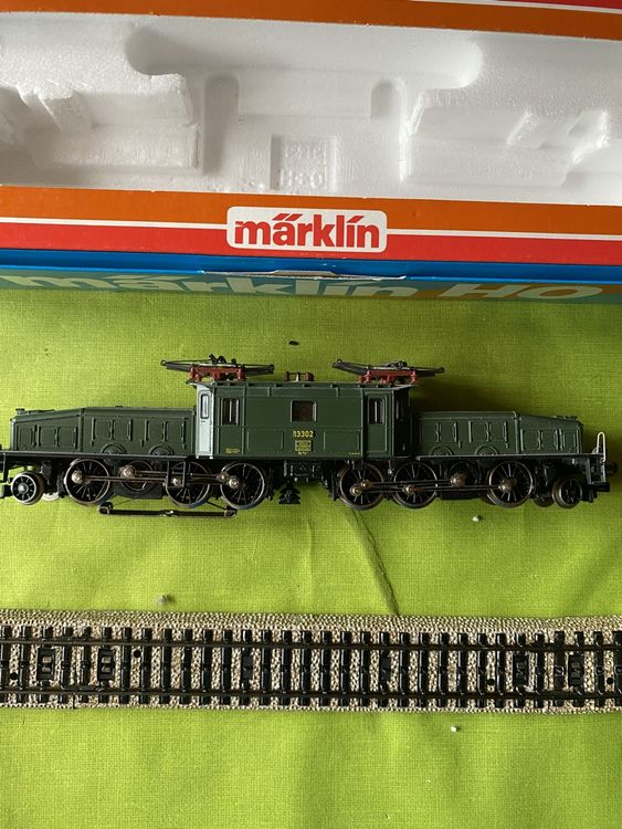 Locomotive Märklin HO Crocodile Suisse N.3756 – Digitale – Vintage 2001 – Pièce Rare De Collection