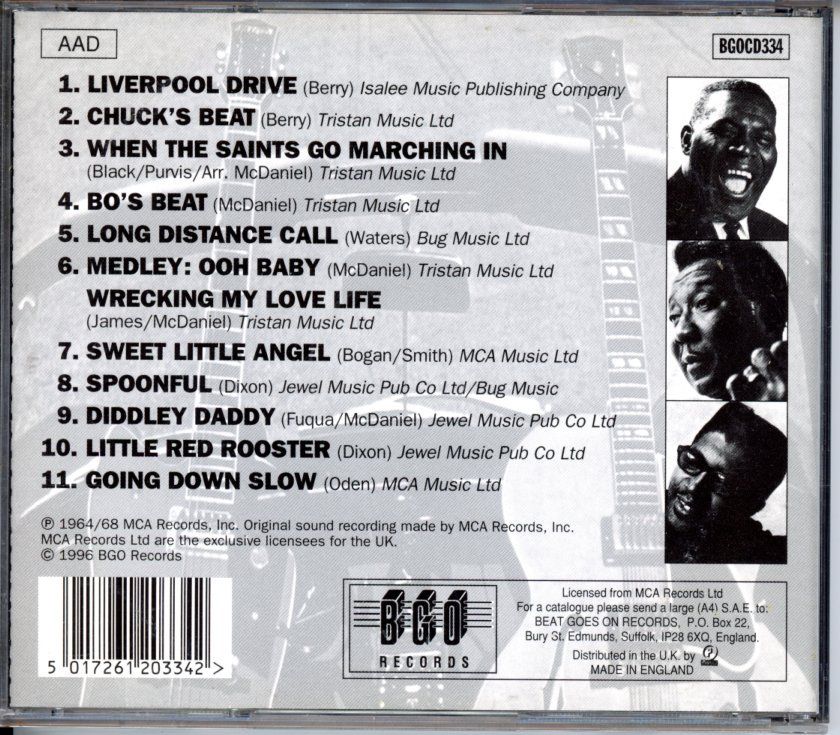CDs: CD - BERRY/DIDDLEY 2 great guitars & SUPER BLUES BAND – Gebraucht aus Morges von evnocha3 7