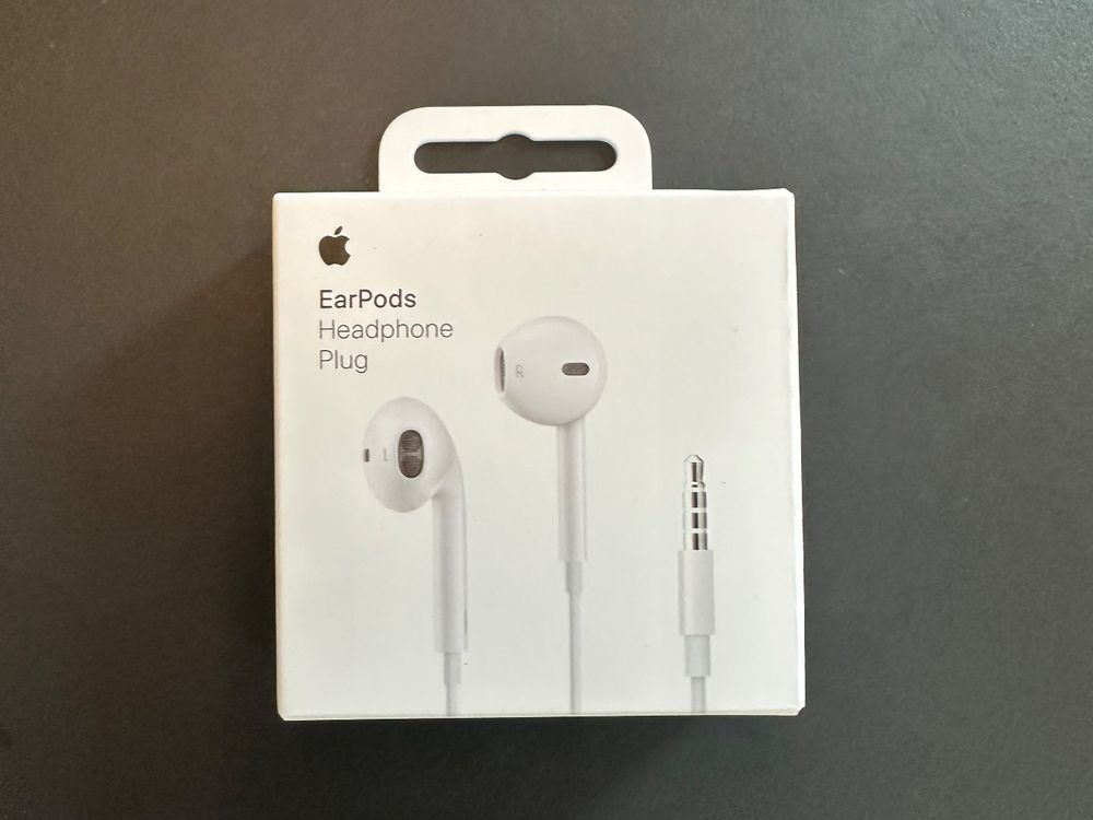 Elegantes Kopfhorer Mit Kabel Apple Bild