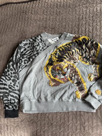 Kenzo Pullover mit Tiger Muster Grösse S- Selten getragen!