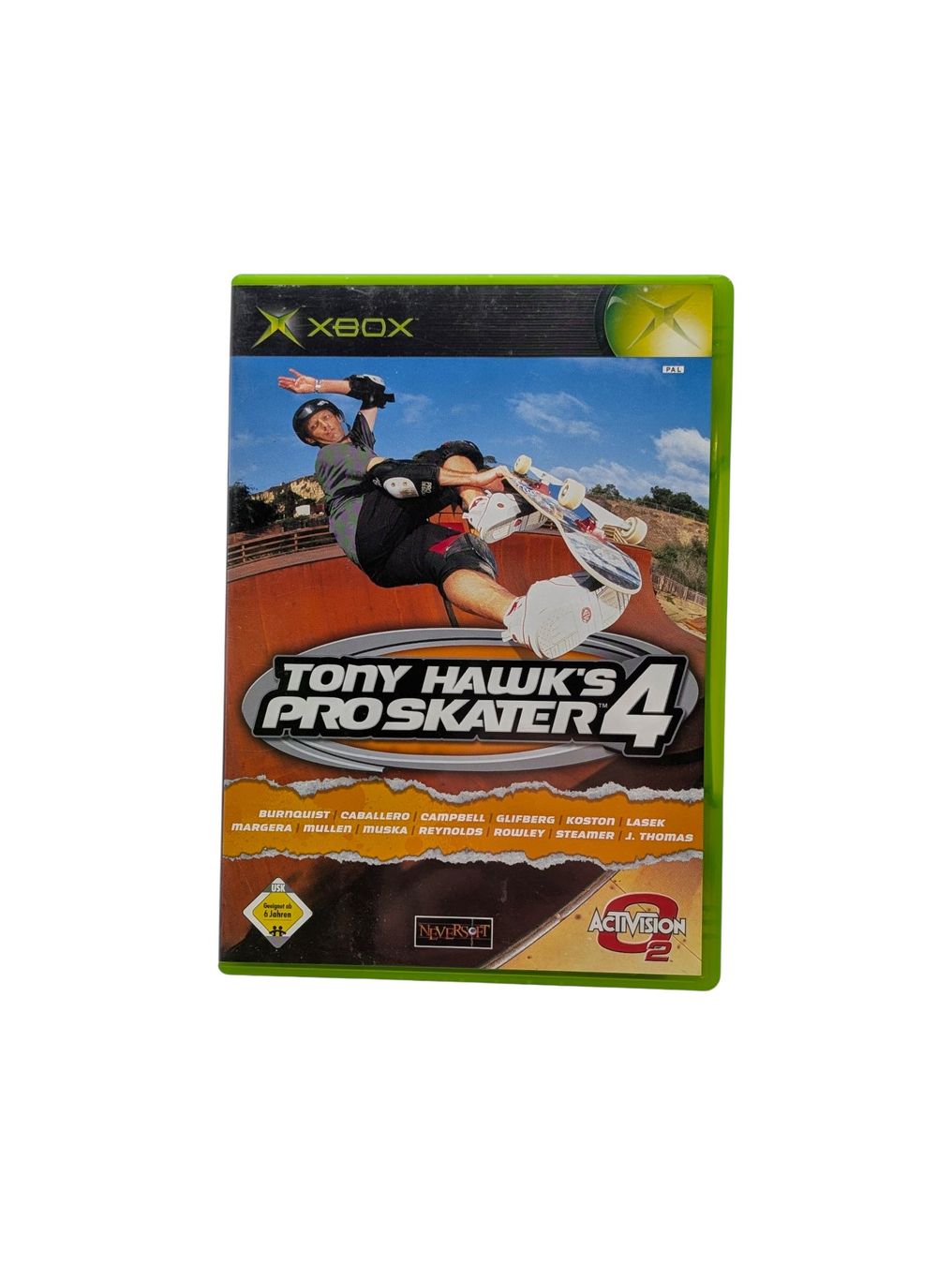 Microsoft Giochi: Tony Hawk’s Pro Skater 4 Xbox Classic – Usato da Domat/Ems venduto da IsseldorsShop