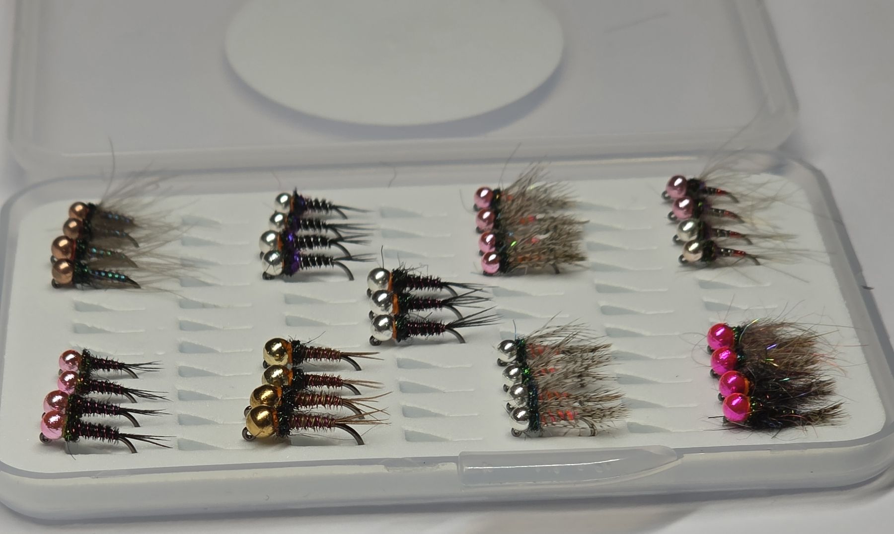 Köder: Nymph Box 35 Stück – Neu (gemäss Beschreibung) aus Degersheim von HookedOnTheFly 3